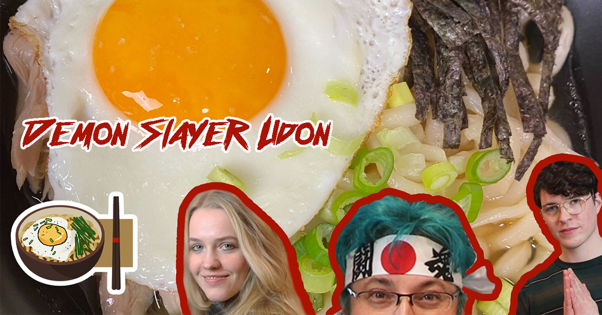 Demon Slayer Udon (Rezept inkl. Download) Anime Cooking