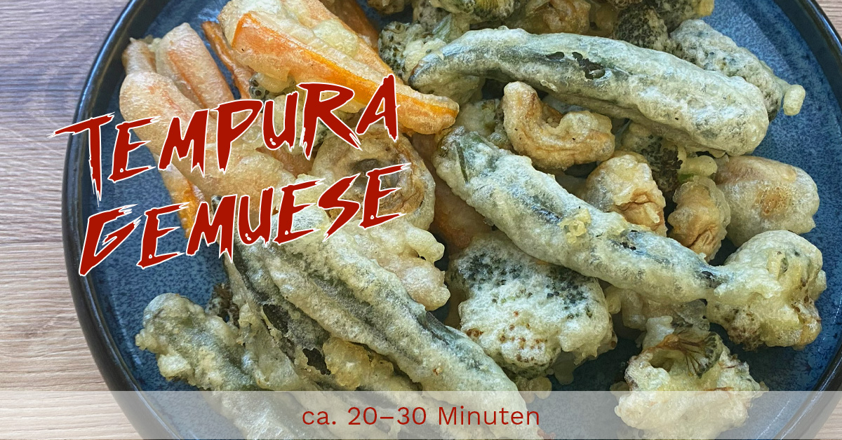 Tempura Gemüse (Rezept+DL) - Anime Cooking