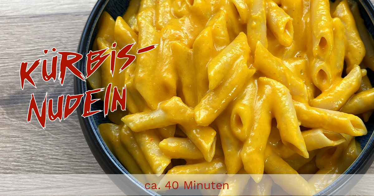 Kürbis-Nudeln (Rezept+DL) - Anime Cooking