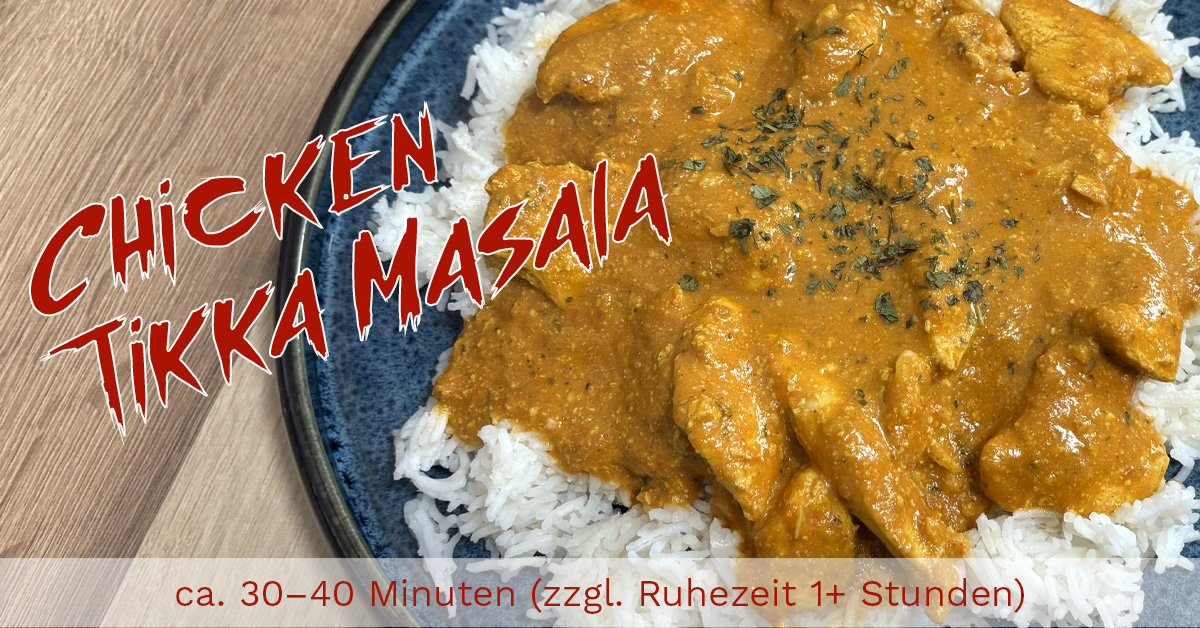 Chicken Tikka Masala (Rezept+DL) - Anime Cooking