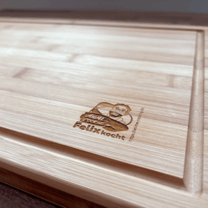 Premium Bambus Schneidebrett