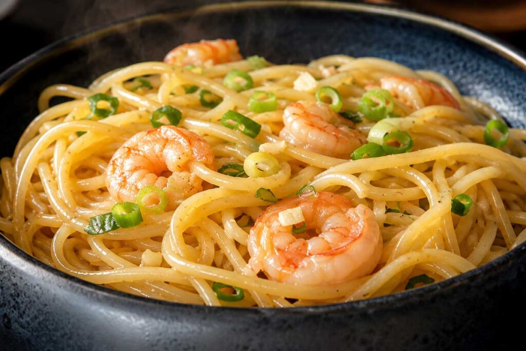 Nicolos Garnelen-Spaghetti